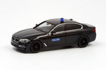BMW 5er Limousine G30 azuritschwarz-metallic Polizei Videowagen oder SEK GSG9 Spezialeinsatzkommando
