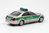 MB S-Klasse (W221) Polizei gepanzert Werttransportbegleitung silber/grün Bayern Herpa