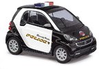 Smart Fortwo Police Beverly Hills mattschwarz Polizei USA 46223 Busch