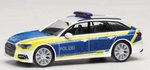 Audi A6 Avant Polizei Vorführfahrzeug 096058 Herpa Neuheit 05/06 2021