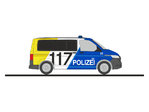 VW T6.1 Polizei Basel-Stadt Schweiz CH 53700 Rietze Neuheit 07/08 2022 - VORBESTELLUNG